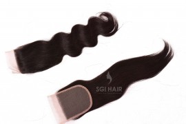 Lace Closures Hair Extension - Wavy