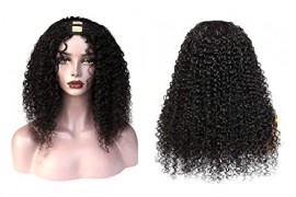 U Part Wigs Hair Extension - Curly